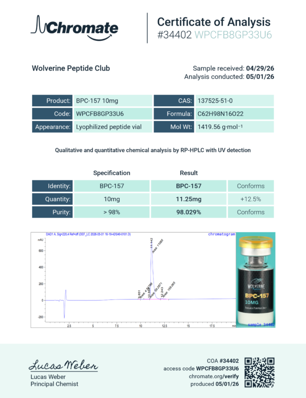 BPC-157 10mg