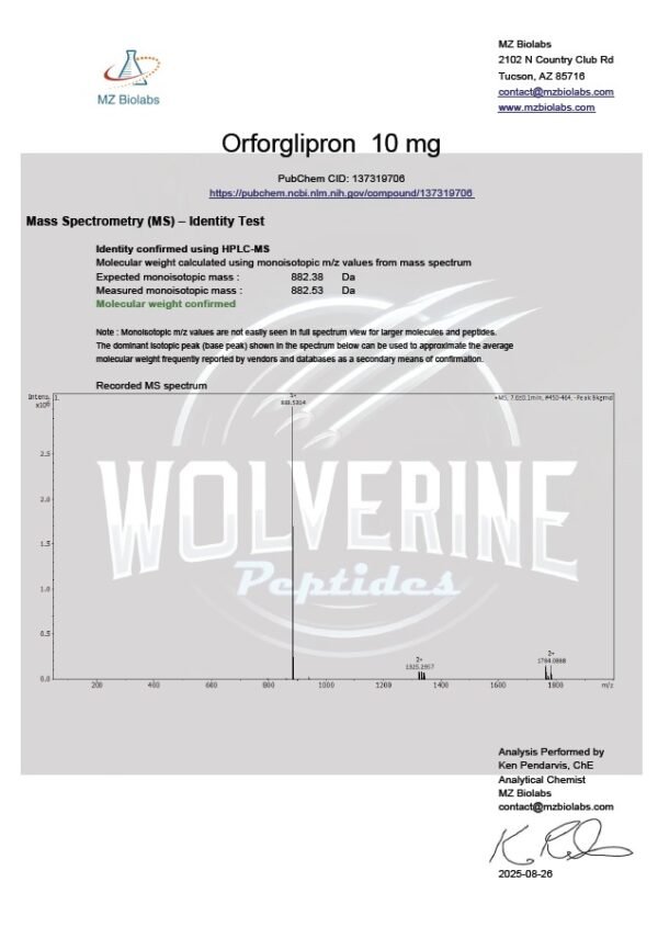 Orforglipron 10mg