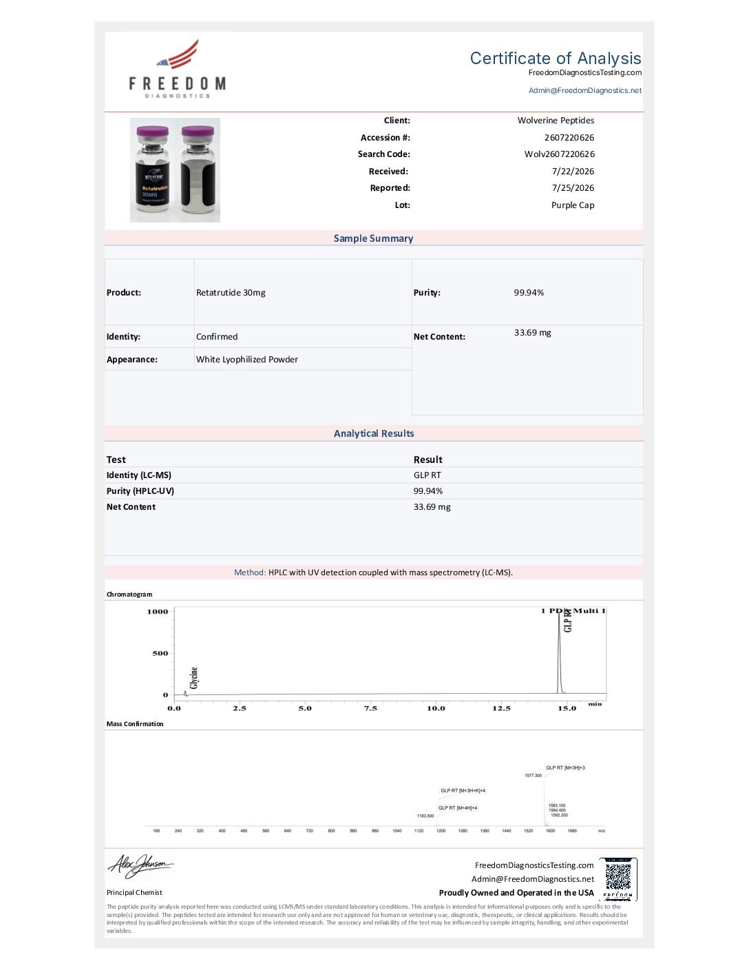 Wolverine Flash Pack - GLP 3 30mg