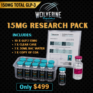 Wolverine Research Pack - GLP 3 15mg